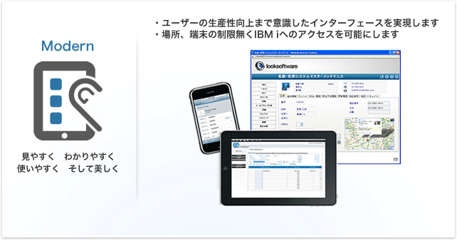 Modern|見やすく、わかりやすく、使いやすく、そして美しく Modern|見やすく、わかりやすく、使いやすく、そして美しく