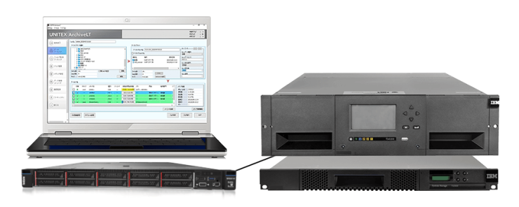 UNITEX ArchiveLT for IBM TSシリーズ UNITEX ArchiveLT for IBM TSシリーズ